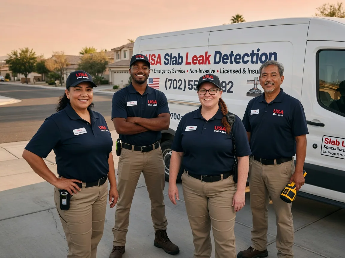 Slab Leak Repair company in Bluffs, IL